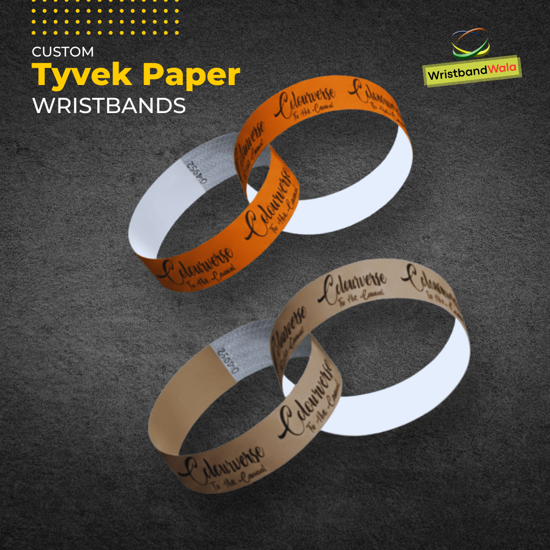 Tyvek Paper Wristbands